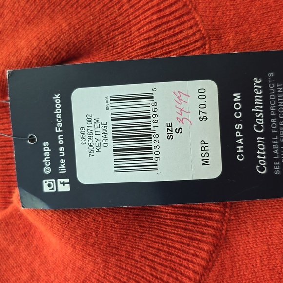 CHAPS Men's Sweater - Picture 2 of 9